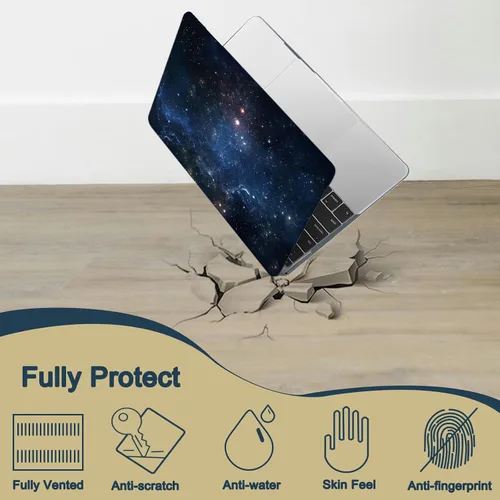 Vista 123 de Funda compatible con MacBook Air de 11 pulgadas 2015-2010 A1465 A1370, diseño impreso de plástico para laptop, carcasa protectora Air de 11.6