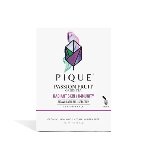 Vista 14 de Pique Cristales de té Sencha orgánico – Apoya la inmunidad y la energía – 14 palitos individuales (paquete de 1)