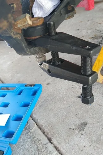Vista 5 de Kit de Separador de Junta Esférica DPTOOL Brazos de Control de Servicio Pesado Herramienta de Extracción de Extremos de Varillas de Acoplamiento
