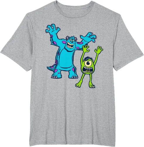 Vista 42 de Camiseta de la Universidad Sulley y Mike de los Monsters de Disney Pixar