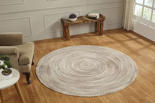 Vista 6 de Better Trends Alfombra trenzada degradada, ovalada, reversible y duradera, 100% algodón suave, ideal para cocina, sala de estar, dormitorio, tapete