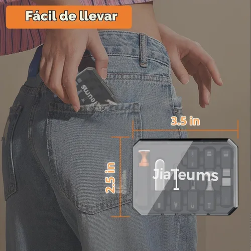 Vista 8 de Kits de limpieza y reparación de puertos de carga para teléfono Negro20
