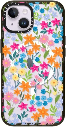 Vista 236 de CASETiFY Impact - Funda para iPhone 13 [protección contra caídas de 6.6 pies/compatible con Magsafe] Black Kingsnake, color negro transparente