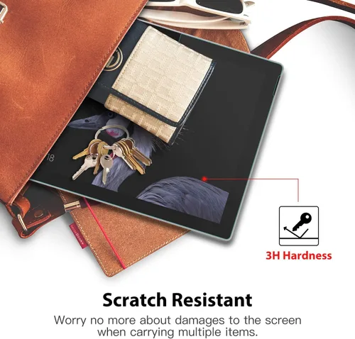 Vista 4 de MoKo Protector de pantalla mate para tableta Microsoft Surface Pro 7 Plus/Pro 7/Pro 6/Pro 5/Pro 4/Pro LTE, película PET antirreflejo, escritura