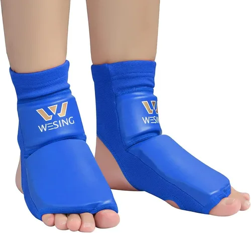 Vista 6 de WESING Pro - Protector de pies para artes marciales, Muay Thai MMA