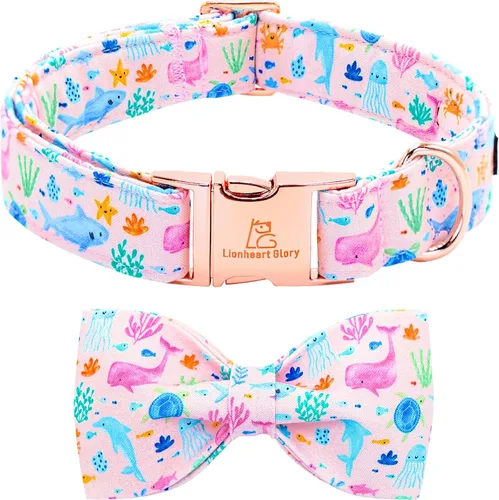 Vista 21 de Lionheart glory Collar de perro con bandera estadounidense, collar de lazo para perro del 4 de julio, resistente y ajustable, patriótico