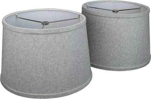 Vista 18 de FenchelShades.com - Juego de 2 pantallas de lámpara de 10 pulgadas de diámetro superior x 12 pulgadas de diámetro inferior x 8 pulgadas de altura