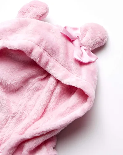Vista 3 de Peppa Pig Bata con capucha de terciopelo Peppa Pig para niñas