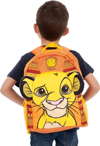 Vista 4 de Disney Mochila Lion King Mochila Simba Talla única Amarillo