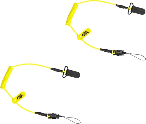 Vista 9 de BearTOOLS Cordón elástico de micro bobina, carga máxima de 2.0 lbs y 19.7 in de doble fijación Cordón de herramienta para herramientas pequeñas