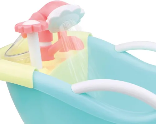 Vista 7 de JC Toys - Muñeca y baño de 14 pulgadas para amar a los bebés Juego de regalo y accesorios de baño y ducha de trabajo real Posable e impermeable