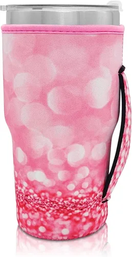 Vista 52 de Fundas Aislantes de Neopreno Portavasos con Asa para Vasos Tumbler de 20oz, Funda Reutilizable para Café Helado Para Tazas de Café de 30oz - 32oz