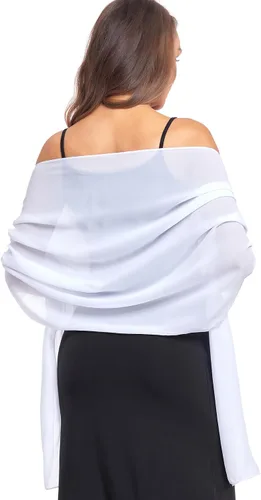 Vista 51 de Chales/mantones de gasa suave para vestidos, accesorios de mujer