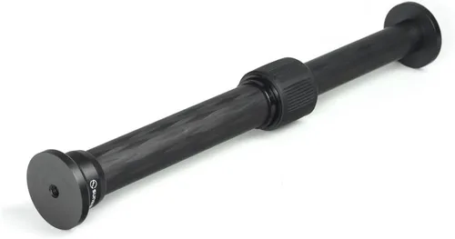 Vista 2 de Sunwayfoto ET-02 CF Trípode Extensión Tubo Fibra de Carbono 2 Sección Extensor