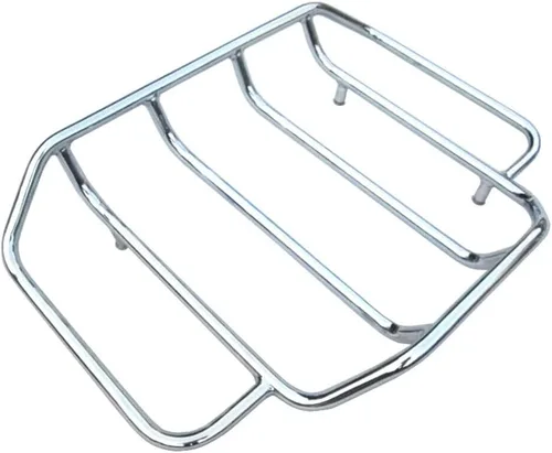 Vista 8 de A07-BK - Portaequipajes negro mate, riel para maletero, riel compatible con H-D Touring Road King Street Glide Road Glide Electra Glide FLHTC FLHS..