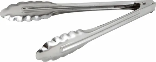 Vista 3 de Winco Pinza utilitaria de acero inoxidable pesado con resorte en espiral, 9 pulgadas
