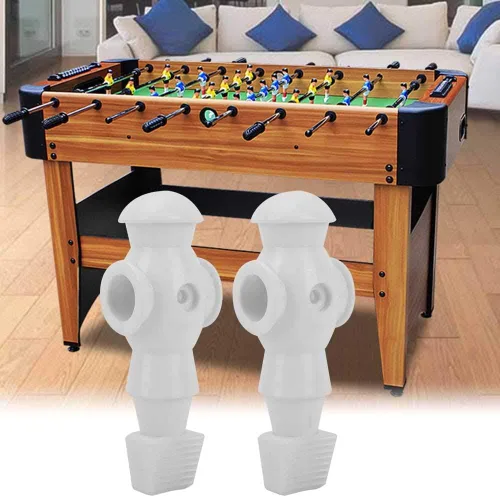 Vista 2 de Pilipane Jugador de fútbol de mesa para hombre, 2 piezas de futbolín de repuesto para juegos divertidos de mesa de dinamo, juguetes divertidos