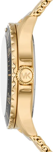 Vista 2 de Michael Kors Reloj Everest de cuarzo para hombre, Oro, MK9083 - Reloj Everest de tres manecillas