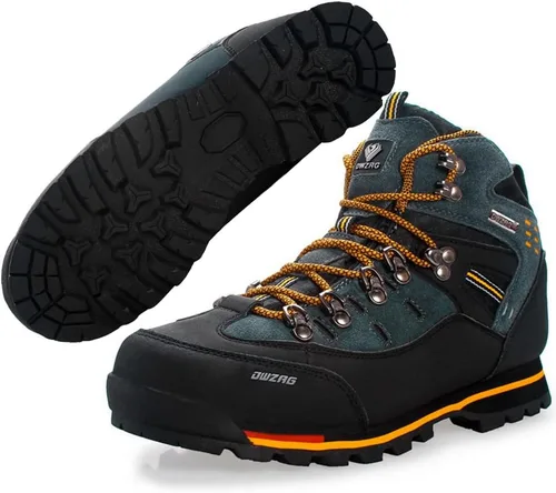 Vista 5 de HiGropcore Botas de senderismo impermeables para hombre, a prueba de viento, zapatos de montañismo MB2-17