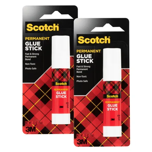 Vista 8 de Scotch Pegamento en barra, 0.52 onzas, libre de ácidos y no tóxico (6015)