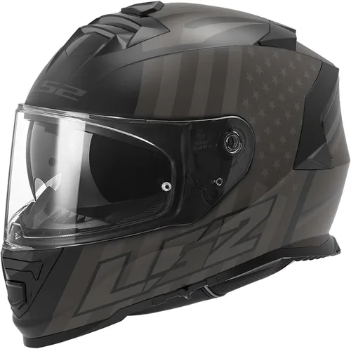 Vista 17 de LS2 Helmets Assault - Casco integral para motocicleta con protector solar