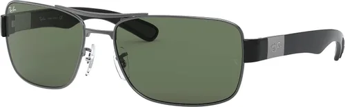 Vista 5 de Ray-Ban Gafas de sol cuadradas Rb3522 para hombre Dorado/marrón degradado marrón oscuro
