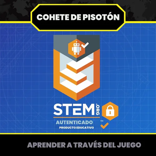 Vista 7 de Juego de duelo de lanzamiento de cohetes (4 cohetes), de The Original Stomp