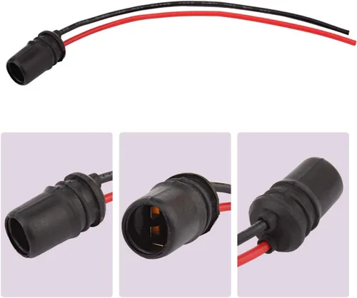 Vista 3 de WINKA T10 W5W 194 Bombillas Enchufes Adaptador de Conector de Arnés Pre-Cableado para Auto Coche 6PCS