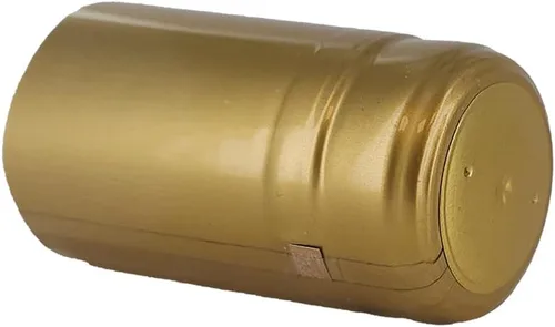 Vista 5 de Cápsulas retráctiles de PVC dorado, 500