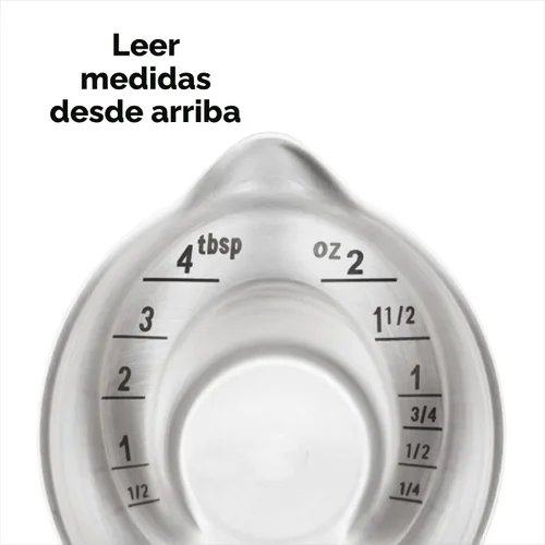 Vista 2 de OXO Jigger de medición en ángulo SteeL