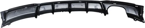 Vista 7 de NINTE Difusor trasero para BMW Serie 3 F30 F31 M Sport parachoques 2012-2018 2019 negro brillante izquierdo solo escape trasero parachoques labio