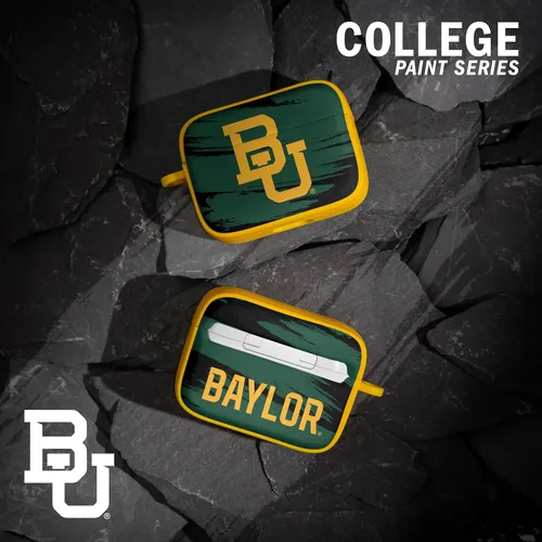 Vista 2 de AFFINITY BANDS Baylor Bears HDX - Funda compatible con Apple AirPods Pro (rayas de pintura)