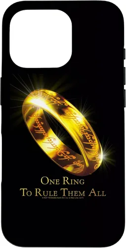 Vista 20 de Funda para iPhone 13 Pro Max El Señor de los Anillos One Ring para gobernarlos a todos
