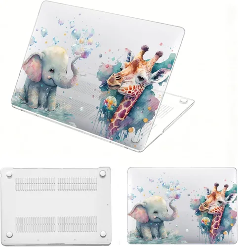 Vista 29 de Funda para laptop compatible con MacBook Air de 15 pulgadas, versión 2026-2023 M5 A3448 M4 A3241 A3114 M3 A2941 M2 Chip con pantalla de retina Mapa