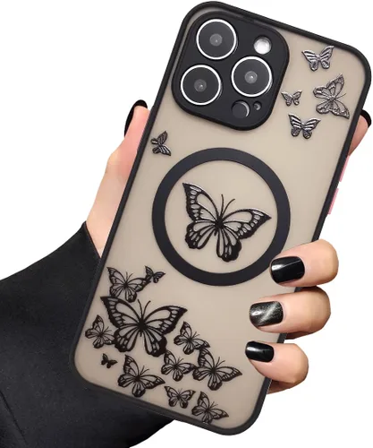 Vista 8 de Funda magnética para iPhone 11, funda de goma de silicona con protector completo de lente de cámara, duradera, delgada, a prueba de golpes, linda