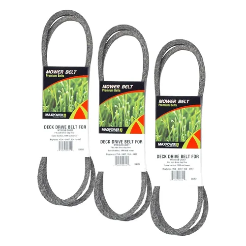 Vista 3 de MaxPower 336352 Correa de transmisión sustituye a MTD/Cub Cadet/Troy-Bilt 754-0497, 954-0497