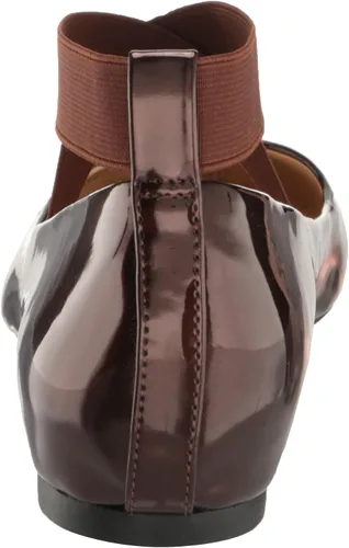 Vista 3 de Jessica Simpson Mandayss Women's Pull-On Criss-Cross Ankle Ballet Flats Shoes