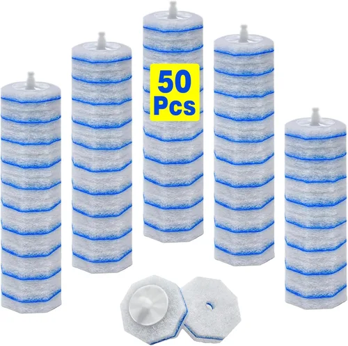 Vista 10 de 30 repuestos de inodoro para cepillo de inodoro Clorox, repuestos de limpiador de cuencos desechables de 3 capas para limpieza de baño, 3 veces