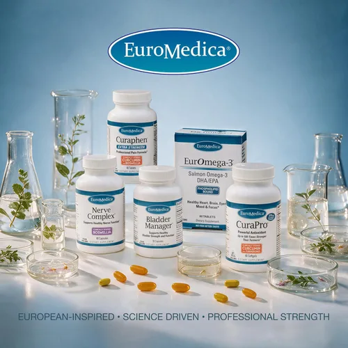 Vista 7 de EuroMedica CuraPro 750 mg - Apoyo para la salud del cerebro y el corazón