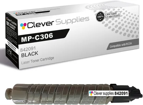 Vista 148 de CS - Cartucho de tóner compatible para Ricoh C220 406046 Color negro láser Aficio SP C220 Aficio SP C220A Aficio SP C220DN Aficio SP C220N Aficio SP