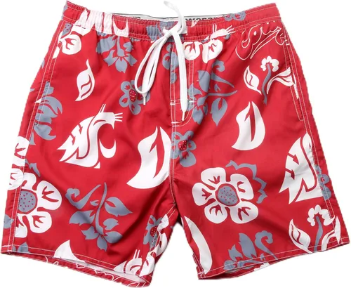 Vista 73 de Wes and Willy NCAA Traje de baño floral para hombre