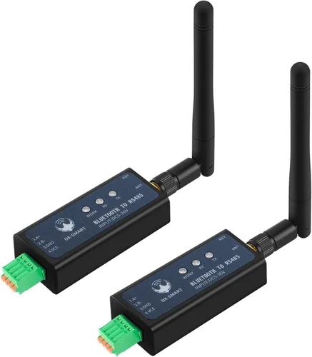 Vista 7 de Adaptador serie DX-CP24 RS485 a Bluetooth Módulo de comunicación Bluetooth inalámbrico industrial a convertidor, cambia el dispositivo con cable a