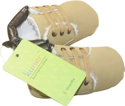 Vista 6 de Kuner Botas cortas de nieve cálidas para bebés y niños de 0 a 18 meses