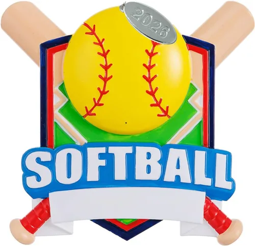 Vista 13 de Adorno de béisbol, adornos de Navidad de béisbol para niños, relleno de calcetines, idea de regalo para jugadores, se puede personalizar en casa