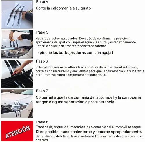 Vista 8 de 2 calcomanías universales de 137.7 pulgadas, diseño de rayas laterales de automóvil, diseño de rayas laterales autoadhesivas, accesorios