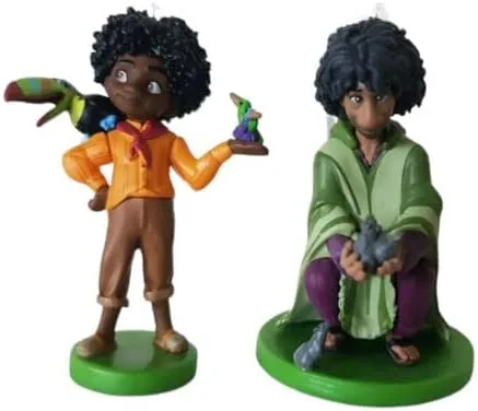 Vista 3 de ENCANTO - Juego de 9 figuras de PVC de Mirabel Isabela Luisa Bruno Antonio