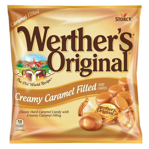 Vista 7 de Werther's Original caramelos duros rellenos con caramelo cremoso, 30 onzas