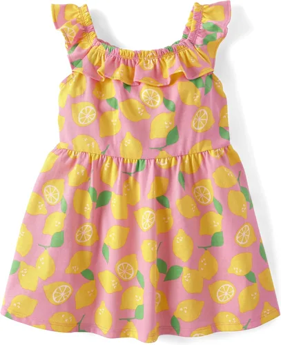 Vista 4 de The Children's Place Girls and Toddler Short Sleeve Fashion Playwear Dress Púrpura (Petal Purple)