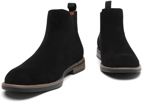 Vista 6 de DECARSDZ Mens Chelsea Boots Casual Comfy Slip-On Dress Men Ankle Boot