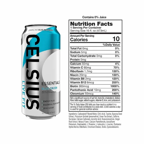 Vista 2 de Celsius Essentials Blue Crush 16oz